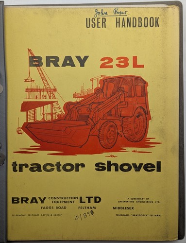 Vintage bray 23l tractor - vintage,